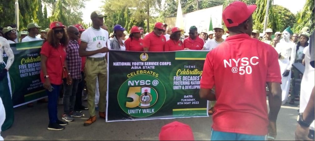 NYSC Marks 50th Anniversary, Counts Achievements In Abia