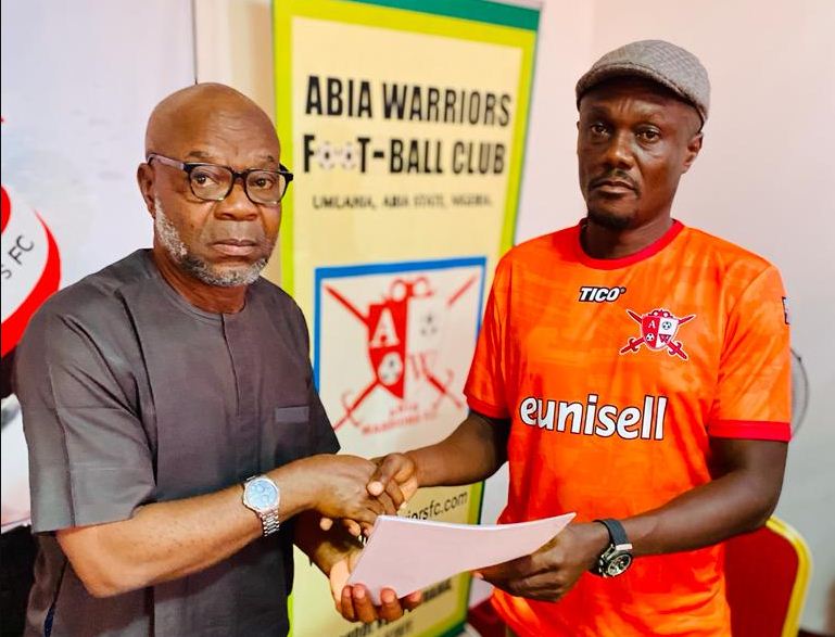 Abia Warriors Chairman ‘John Obuh’, Appoints Veteran Ex- Footballer As Sporting Director, Assistant Coach