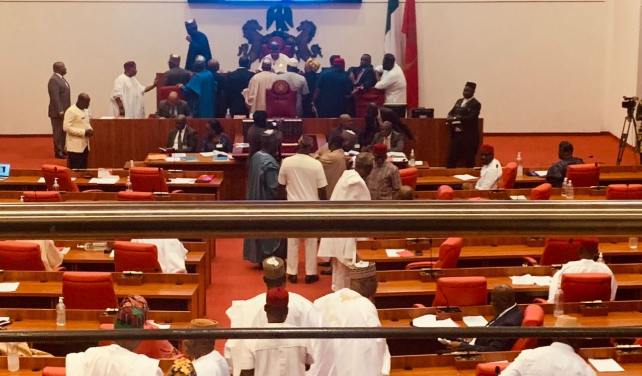 Senate In Disarray As Akpabio Announces Minority Leaders