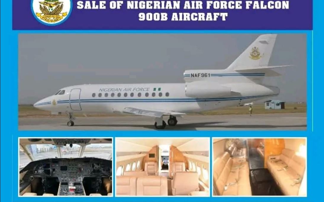 Nigerian Air Force Falcon 900B Aircraft